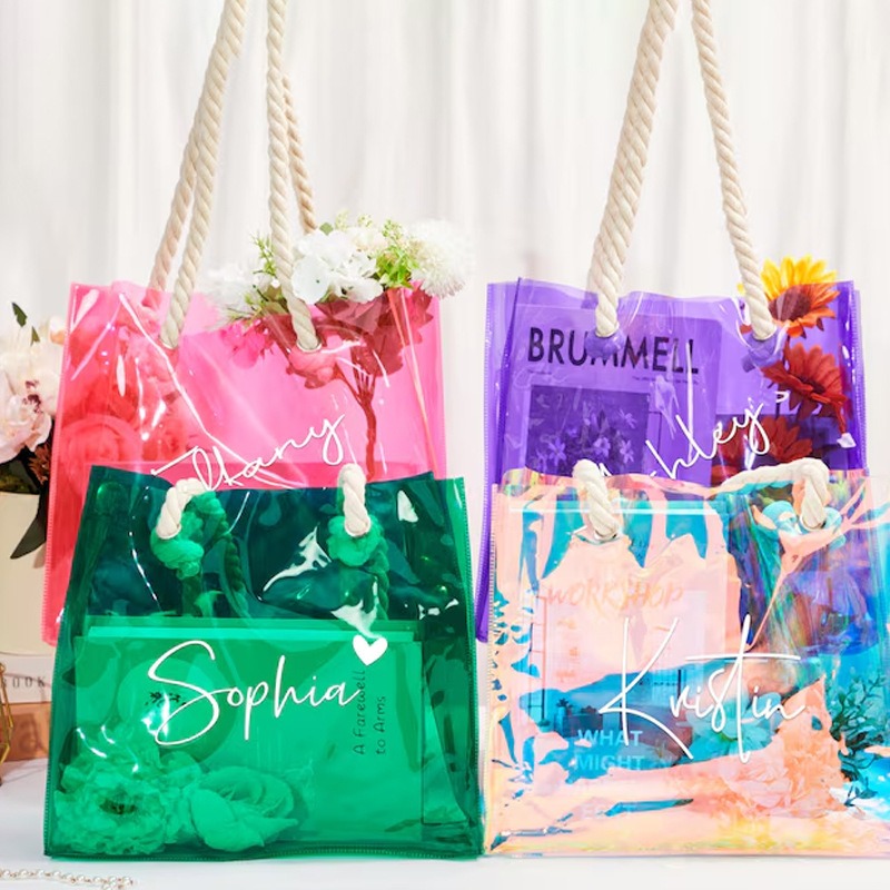 Personalized Transparent Waterproof Bag